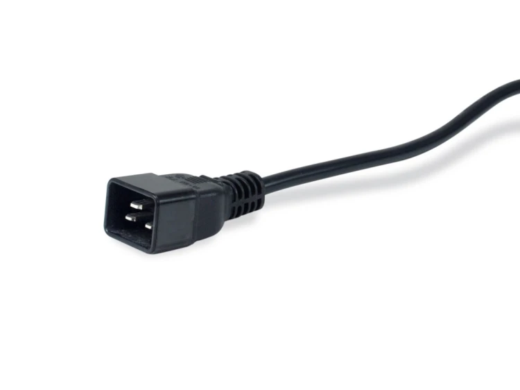 Equip 333316 rozdzielacz zasilania PDU 8 x gniazdo sieciowe 1U Czarny