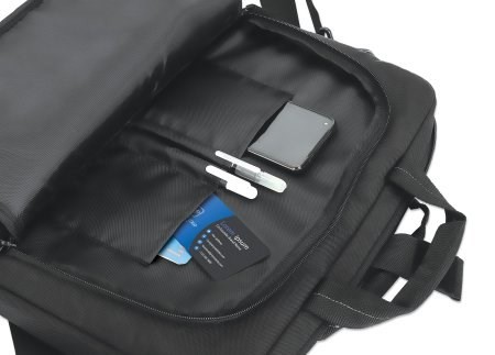 Manhattan 440363 torba na laptop 35,8 cm (14.1") Obudowa na messenger Czarny