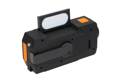 Extralink EX.93746 RADIO AWARYJNE SOLARNE Z KORBKA DYNAMO POWERBANK 4000MAH Z LATARKA SOS SR-4000 Przenośny Analogowy