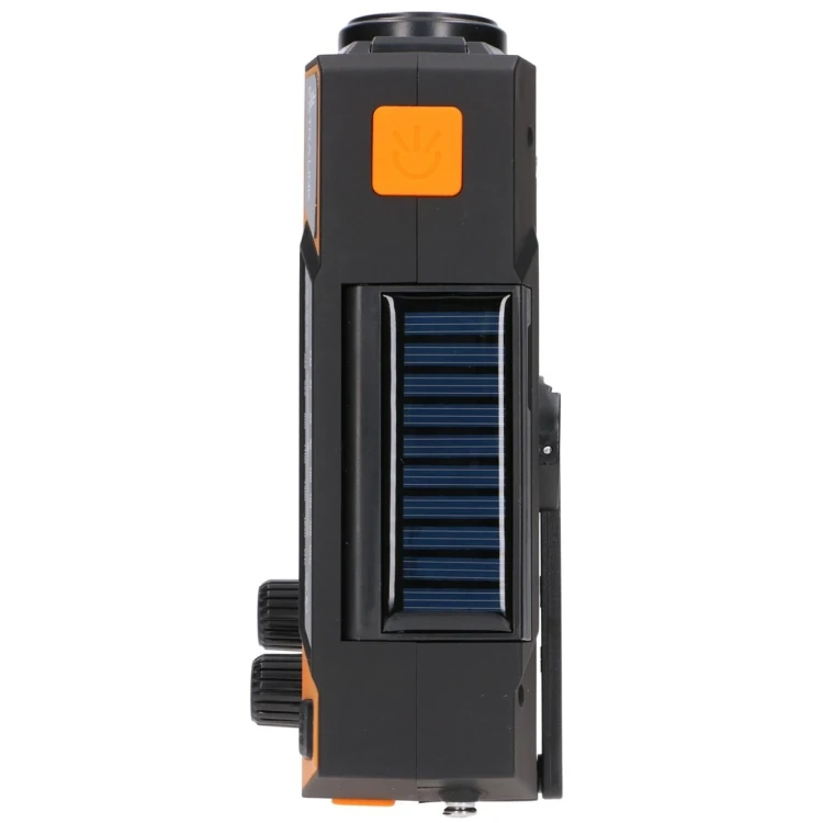 Extralink EX.93746 RADIO AWARYJNE SOLARNE Z KORBKA DYNAMO POWERBANK 4000MAH Z LATARKA SOS SR-4000 Przenośny Analogowy