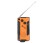 Extralink EX.93746 RADIO AWARYJNE SOLARNE Z KORBKA DYNAMO POWERBANK 4000MAH Z LATARKA SOS SR-4000 Przenośny Analogowy