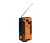Extralink EX.93746 RADIO AWARYJNE SOLARNE Z KORBKA DYNAMO POWERBANK 4000MAH Z LATARKA SOS SR-4000 Przenośny Analogowy