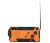 Extralink EX.93746 RADIO AWARYJNE SOLARNE Z KORBKA DYNAMO POWERBANK 4000MAH Z LATARKA SOS SR-4000 Przenośny Analogowy