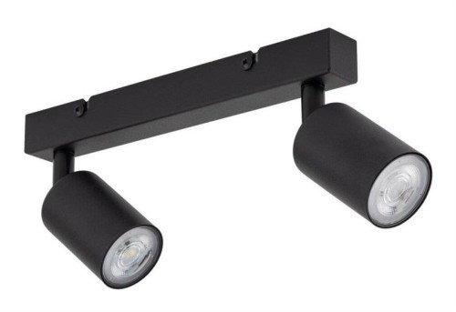 LAMP SPOT LIGHT TOP GU10 2X10W BK