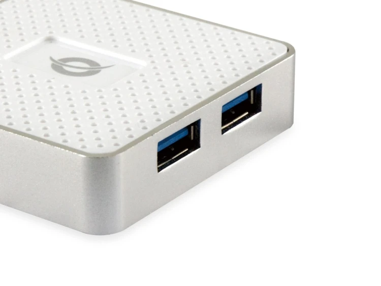 Conceptronic HUBBIES03W huby i koncentratory USB 3.2 Gen 1 (3.1 Gen 1) Micro-B 5000 Mbit/s Biały