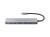 Conceptronic DONN33G stacja dokująca Przewodowa USB 3.2 Gen 1 (3.1 Gen 1) Type-C Srebrny
