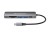 Conceptronic DONN11G stacja dokująca Przewodowa USB 3.2 Gen 1 (3.1 Gen 1) Type-C Szary