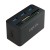 LogiLink CR0042 stacja dokująca Przewodowa USB 3.2 Gen 1 (3.1 Gen 1) Type-A Czarny