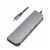 LogiLink UA0343 stacja dokująca USB 3.2 Gen 1 (3.1 Gen 1) Type-C Aluminium