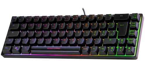 Deltaco Gaming GAM-158-DE klawiatura USB QWERTZ Skandynawia Czarny
