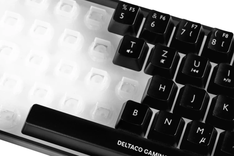 Deltaco Gaming GAM-158-DE klawiatura USB QWERTZ Skandynawia Czarny