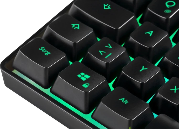 Deltaco Gaming GAM-158-DE klawiatura USB QWERTZ Skandynawia Czarny
