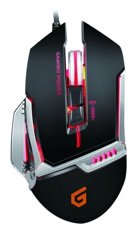 Conceptronic DJEBBEL 8 myszka Gaming Dla praworęcznych USB Typu-A Optyczny 4000 DPI