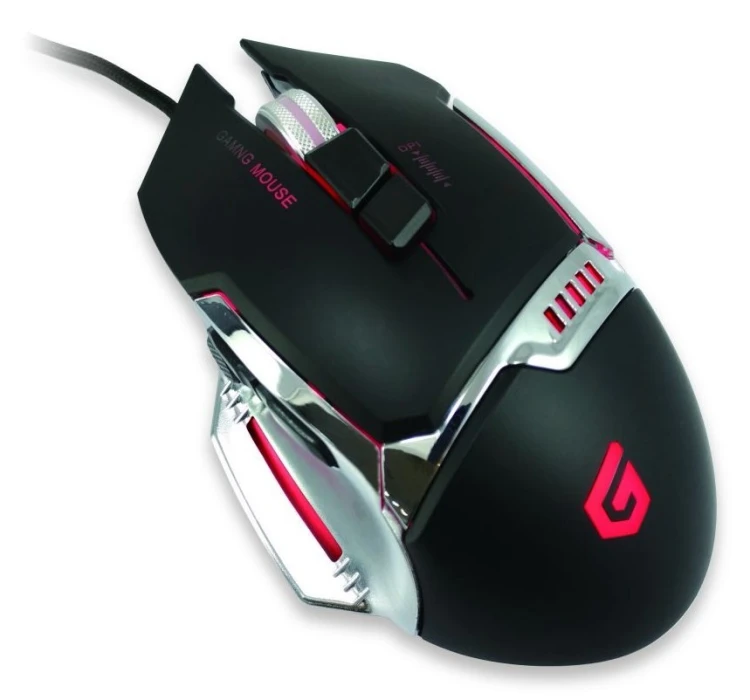 Conceptronic DJEBBEL 8 myszka Gaming Dla praworęcznych USB Typu-A Optyczny 4000 DPI
