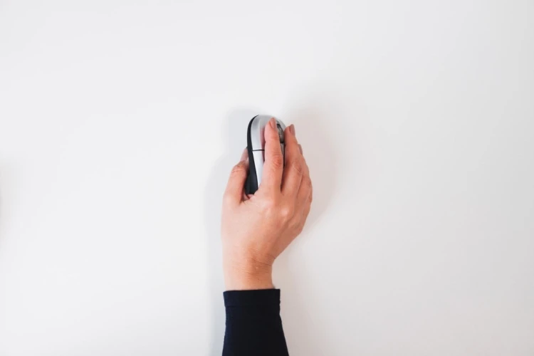 Mysz BakkerElkhuizen Mouse Grip Bezprzewodowa sprzedaż detaliczna myszy