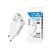 EVERACTIVE ŁADOWARKA SIECIOWA GAN SUPER SLIM 2X USB-C PD 45W BIAŁA SC-465Q