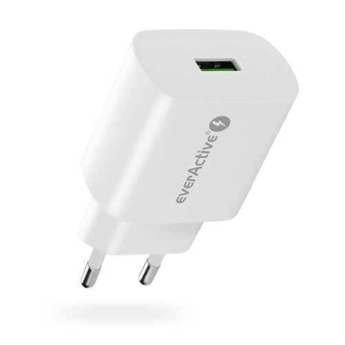 EVERACTIVE ŁADOWARKA SIECIOWA GAN 1 X USB, 2 X USB-C QUICK CHARGE 4+ 67W CZARNA SC-670Q
