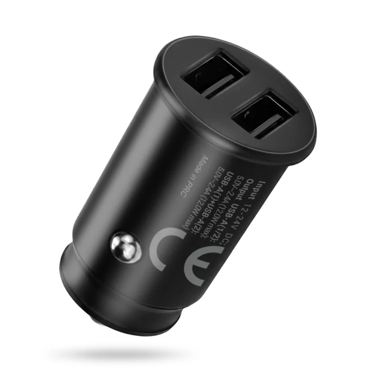 EVERACTIVE ŁADOWARKA SAMOCHODOWA 2 X USB CZARNA + KABEL CC-25C