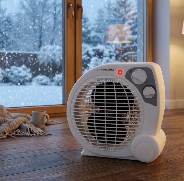 Termowentylator Esperanza Mojave EHH002 (2000W; 3 stopnie grzania; kolor biały)