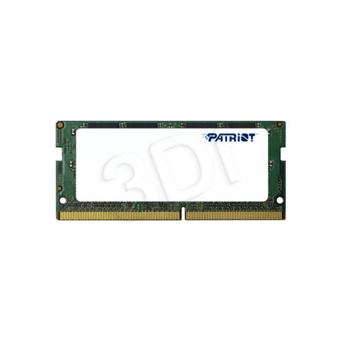 Pamięć Patriot Memory Signature PSD48G240081S (DDR4 SO-DIMM; 1 x 8 GB; 2400 MHz; CL17)