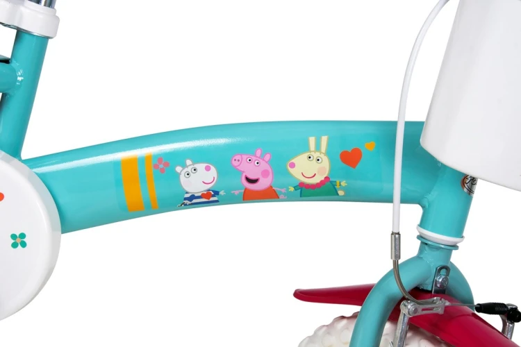 Rower dziecięcy TOIMSA Świnka Peppa 12" zielony (TOI1198)