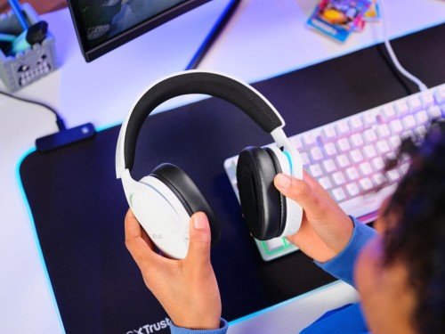 Słuchawki gamingowe Trust GXT 491W FAYZO WIRELESS White