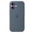 Silikonowe etui Apple iPhone 17 z MagSafe - Kotwica Niebieskie