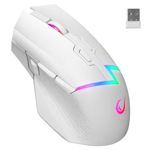 RAMPAGE MYSZ BEZPRZEWODOWA DROP M3 V2 24000 DPI WHITE
