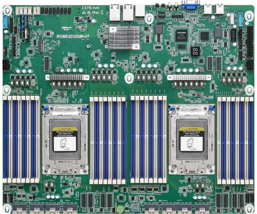 Asrock ROME2D32GM-2T płyta główna AMD SoC Socket SP3