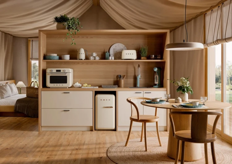 Smeg TSF01CREU toster 6 2 kaw. 950 W Kremowy