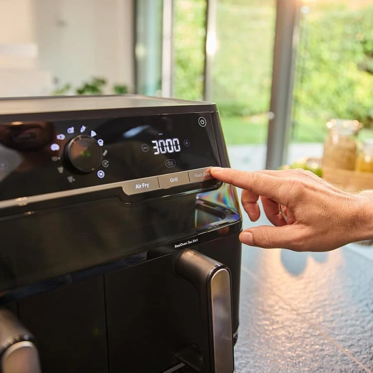 Braun TwinCook 5 Podwójny 10 l Autonomiczny 2800 W Frytkownica na gorące powietrze Czarny