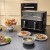 Braun TwinCook 5 Podwójny 10 l Autonomiczny 2800 W Frytkownica na gorące powietrze Czarny