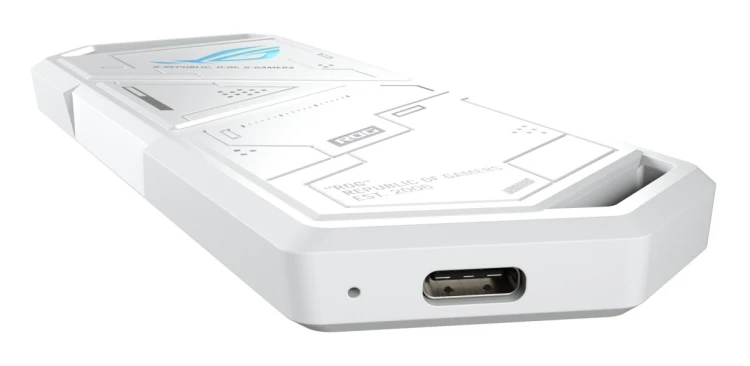 ASUS ROG Strix Arion White Edition Obudowa SSD Biały M.2