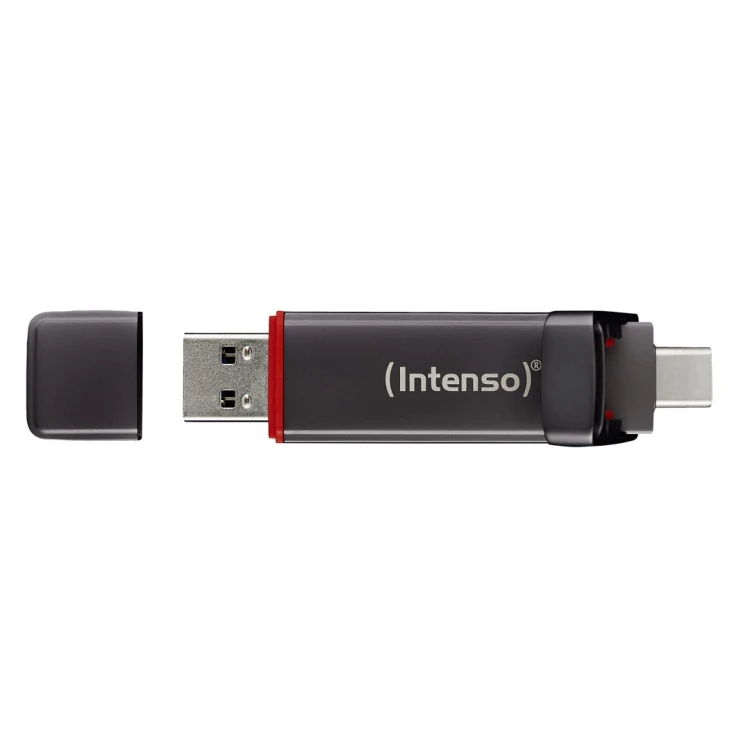 Intenso 3850460 Zewnętrzny dysk SSD 1 TB USB Type-A / USB Type-C 3.2 Gen 1 (3.1 Gen 1) Antracyt