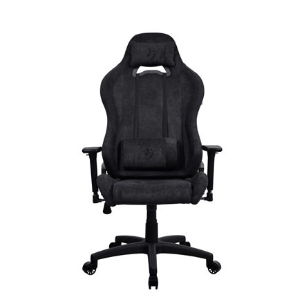 Arozzi Torretta Soft Fabric | Gaming Chair | Metal/Reinforced nylon | Pure Black