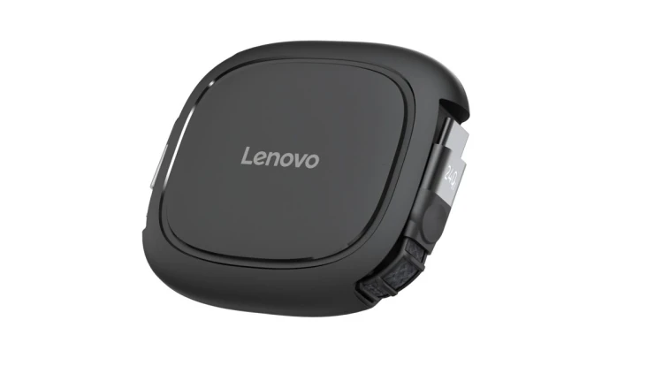 Kabel zwijany Lenovo GX91V57058 240W USB-C czarny