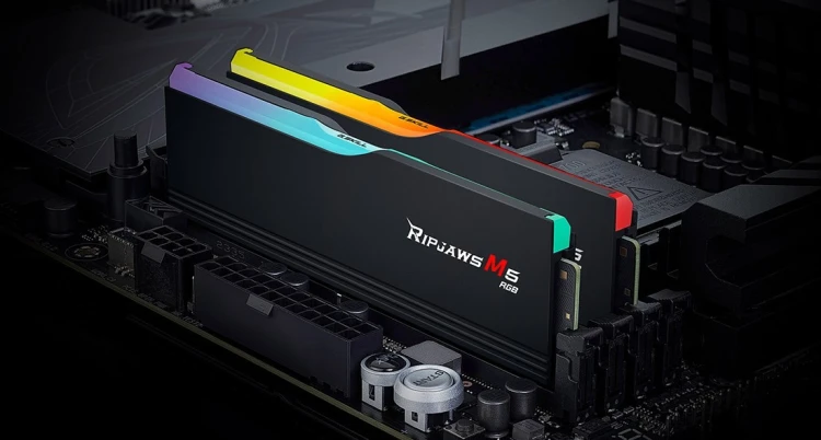 G.Skill Ripjaws M5 RGB F5-6000J3036F24GX2-RM5RK moduł pamięci 48 GB 2 x 24 GB DDR5 288-pin DIMM