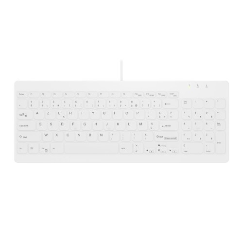 Contour Design Active Key AK-C7012 klawiatura Medyczna USB Francuski Biały