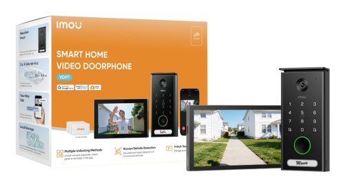 Imou VDP7 wideodomofon 5 MP 17,8 cm (7") Czarny