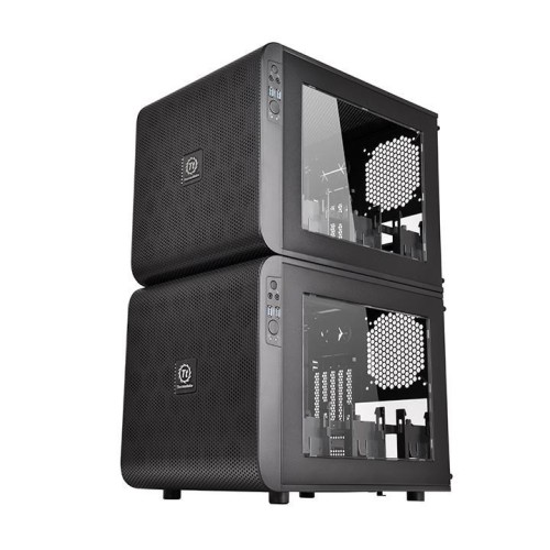 Obudowa Thermaltake Core V21 CA-1D5-00S1WN-00 (Micro ATX, Mini ITX; kolor czarny)