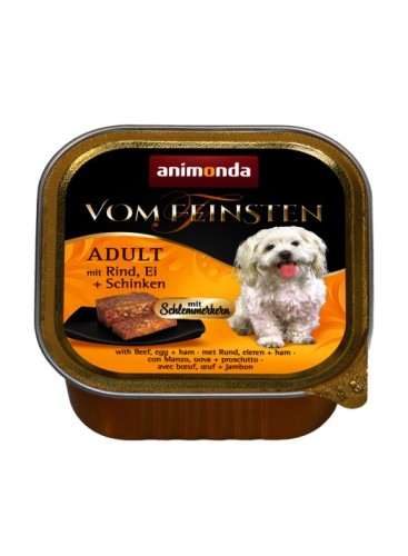 ANIMONDA Vom Feinsten Classic wołowina i serca indyka - mokra karma dla psa - 150g