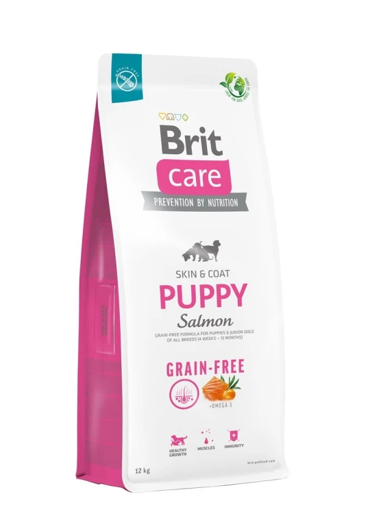 BRIT Care Grain-Free Puppy Salmon – sucha karma dla szczeniąt - 12 kg