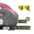 Fotelik samochodowy Cabby 30 Pink-Grey