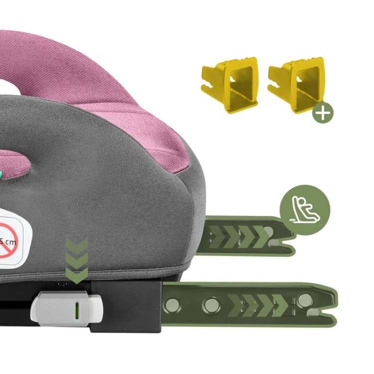 Fotelik samochodowy Cabby 30 Pink-Grey