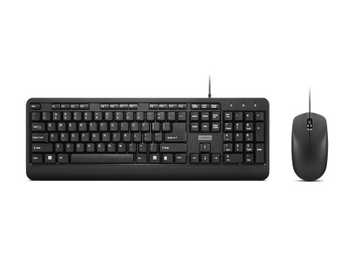 Zestaw klawiatura i mysz przewodowe Lenovo 160 Wired Combo