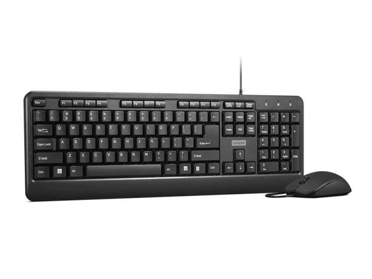 Zestaw klawiatura i mysz przewodowe Lenovo 160 Wired Combo
