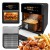 Frytkownica beztłuszczowa AIR FRYER GreenBlue, mocna 1800W, pojemność 10l, 8 programów, akcesoria, timer, GB950