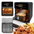 Frytkownica beztłuszczowa AIR FRYER GreenBlue, mocna 1800W, pojemność 10l, 8 programów, akcesoria, timer, GB950