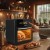 Frytkownica beztłuszczowa AIR FRYER GreenBlue, mocna 1800W, pojemność 10l, 8 programów, akcesoria, timer, GB950