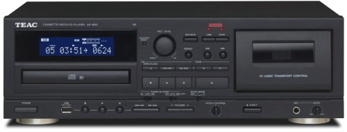 TEAC AD-850-SE/B odtwarzacz cd Czarny Osobisty odtwarzacz CD